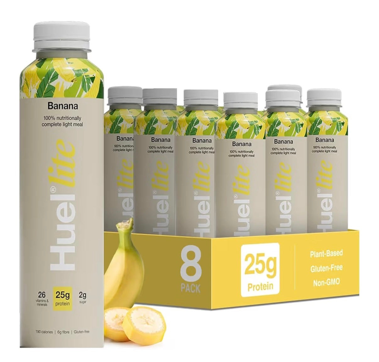 Huel Lite Complete Meal Drink Banana, 8 x 500ml