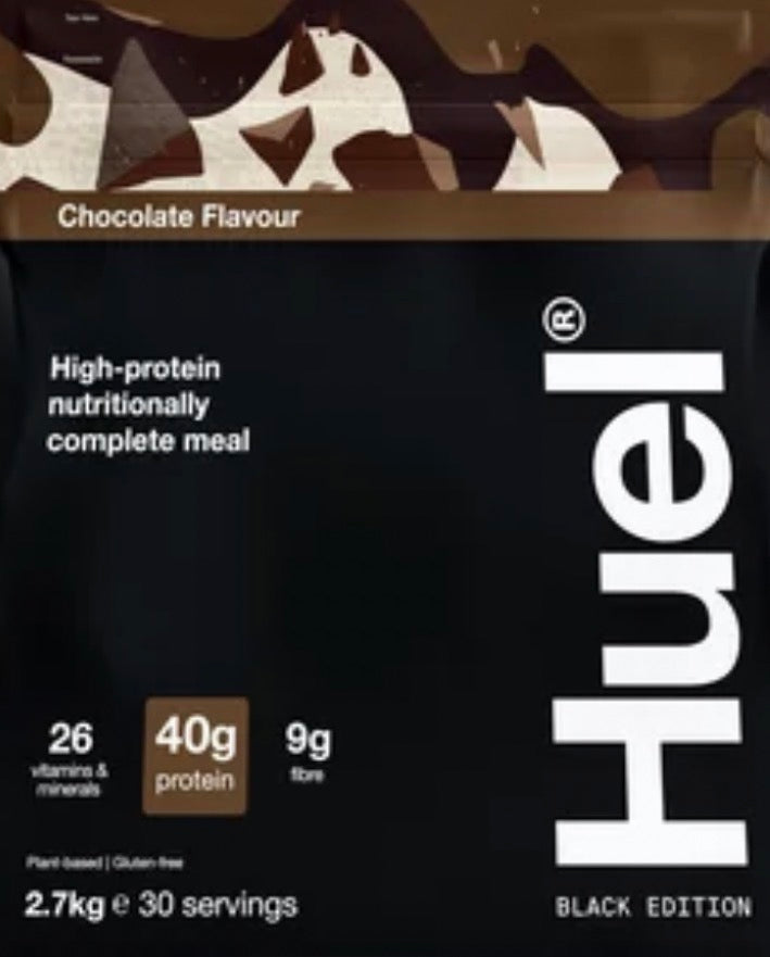 Huel Chocolate Black Edition: High Protein Nutritionally Complete Powder Meal , 2.7kg