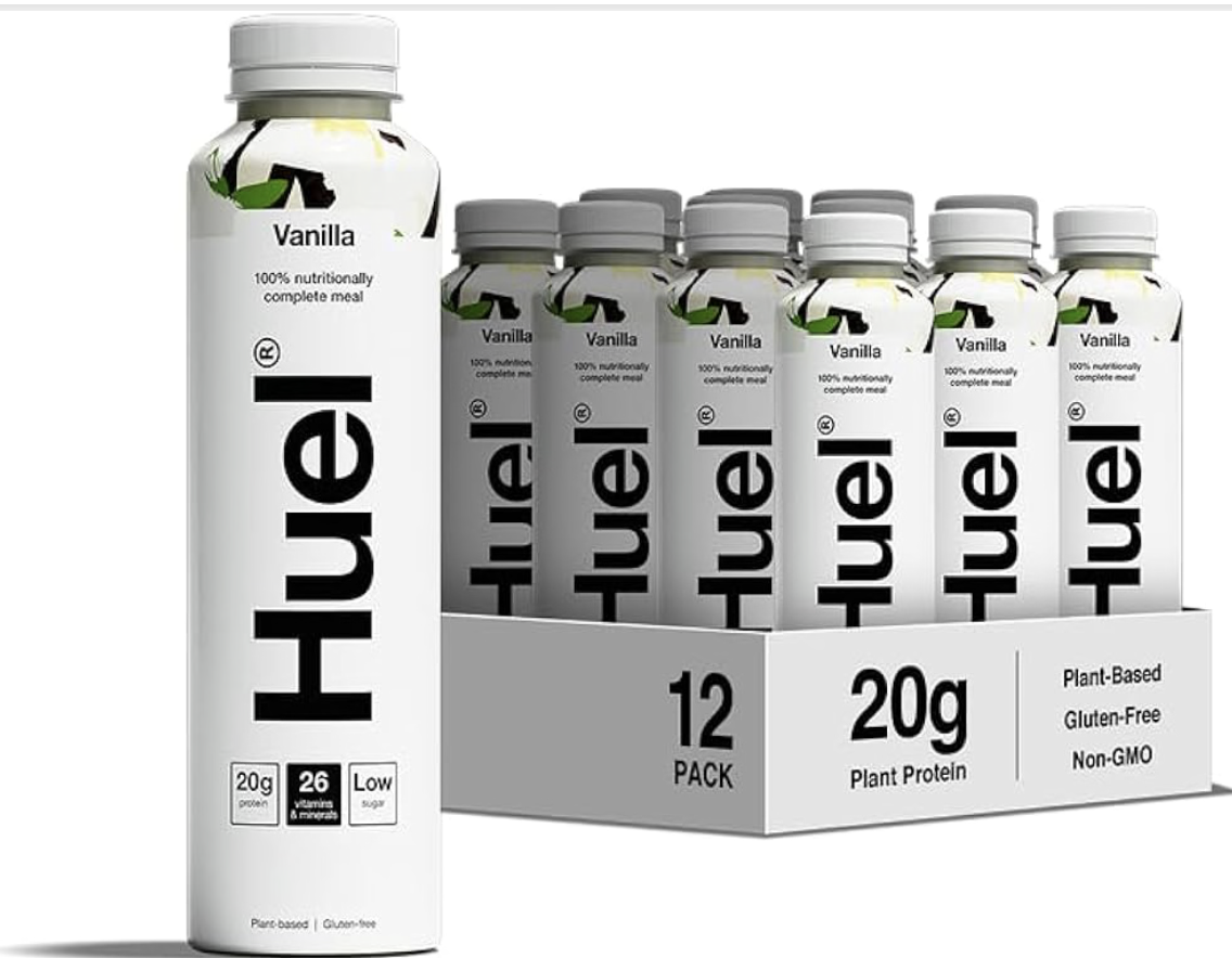 Huel Complete Meal Drink Vanilla, 12 x 500ml