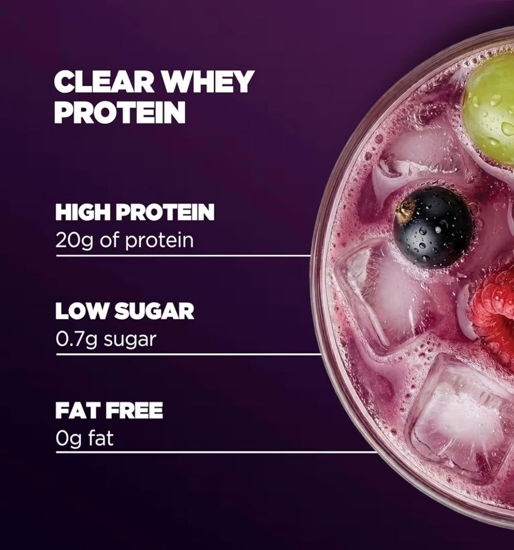 MYPROTEIN Clear Whey Isolate Vimto, 914g