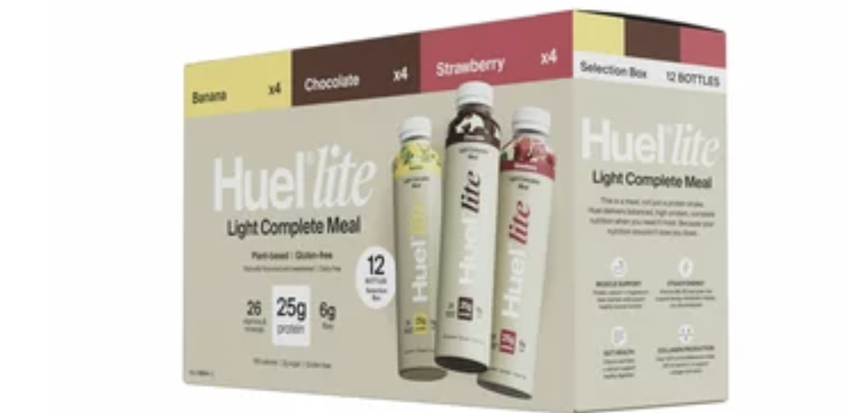 Huel Lite Complete Meal Drink Mixed Box, 12 x 500ml