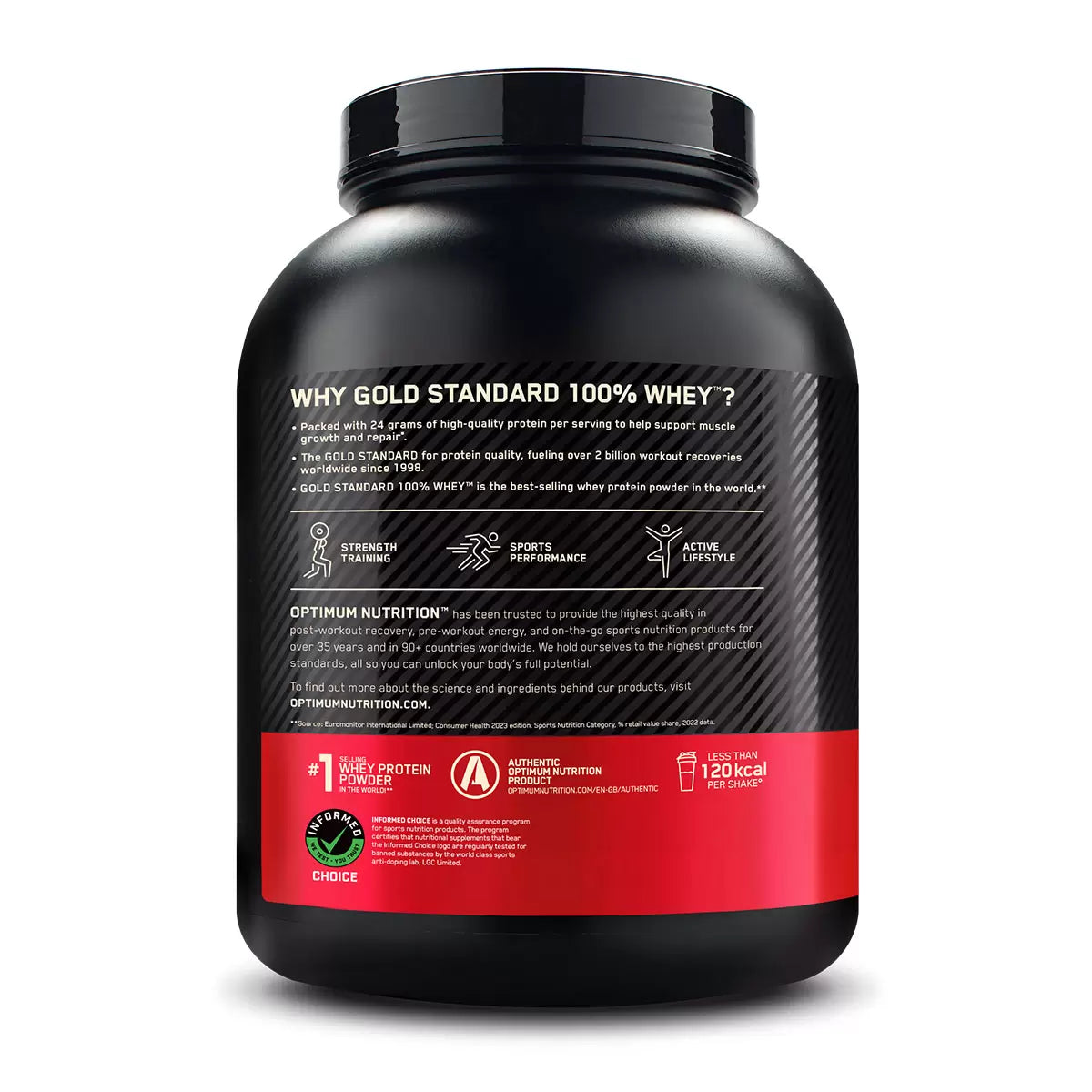 Optimum Nutrition Gold Standard 100% Whey Vanilla Ice Cream, 1.67kg
